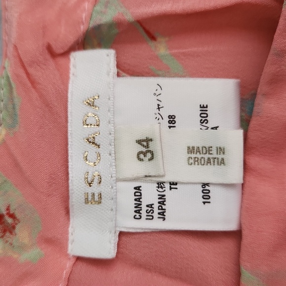 Escada Silk Midi Skirt - Picture 3 of 5